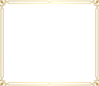 Gold Frame Decorative PNG Clipart