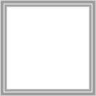 Silver Border Frame Transparent PNG Image