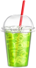 Green Drink Plastic Cup PNG Clipart