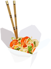 Chinese Fast Food Transparent PNG Clip Art Image