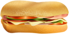 Ciabatta Burger PNG Clipart