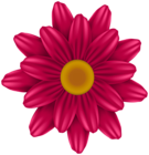 Beautiful Dark Pink Flower PNG Clipart