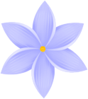Flower Decor Soft Violet PNG Clipart