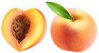 Peach Transparent PNG Clip Art Image
