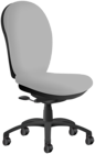 Office Chair Grey PNG Clipart