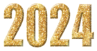 2024 Gold Large PNG Image