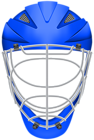 Hockey Helmet Blue PNG Clip Art