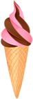 Two-color Ice Cream PNG Clip Art Image