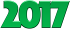 2017 Green PNG Clip Art Image