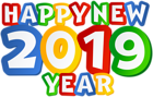 2019 Happy New Year PNG Clip Art Image