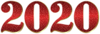 2020 Red PNG Clipart
