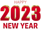 2023 Happy New Year PNG Clipart