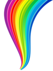 Rainbow Line Transparent Clipart