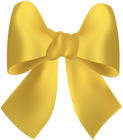 Bow Decoration Yellow PNG Clipart