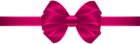 Bow Pink Transparent PNG Clip Art
