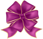 Cute Purple Bow PNG Transparent Clipart