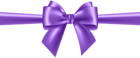 Purple Bow Transparent Clip Art