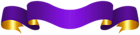 Purple Curved Banner Transparent Clipart