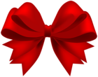 Red Bow Transparent PNG Clip Art Image