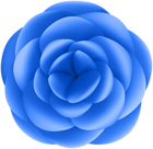 Blue Rose Decorative Transparent Clipart