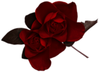 Dark Red Rose Clipart