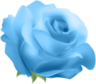 Deco Rose Blue PNG Clip Art