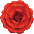 Fancy Red Rose Transparent Image