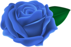 Transparent Blue Rose PNG Clipart