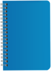 Blue Notebook PNG Clip Art Image