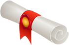 Rolled Diploma PNG Transparent Image