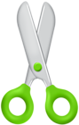 Scissors Green PNG Clipart