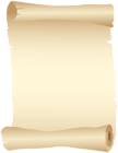 Old Scroll PNG Clip Art Image