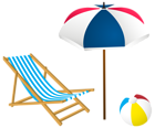 Beach Summer Set PNG Clip-Art Image