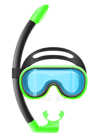 Transparent Snorkel Mask Clipart