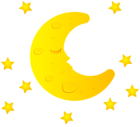 Moon Free PNG Clip Art Image