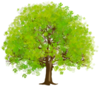 Large Green Tree PNG Clipart