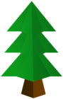 Paper Pine Tree PNG Clipart
