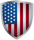 USA Flag Decor Transparent Clip Art Image