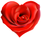 Transparent Rose Hearts Decor PNG Clipart