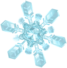 Snowflake Crystal PNG Clipart