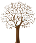 Snowy Winter Tree Transparent PNG Image