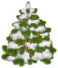 Transparent Christmas Tree with Cones