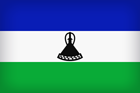 Lesotho Large Flag