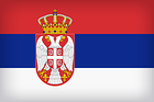 Serbia Large Flag