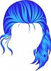 Heroes Ponytail Blue
