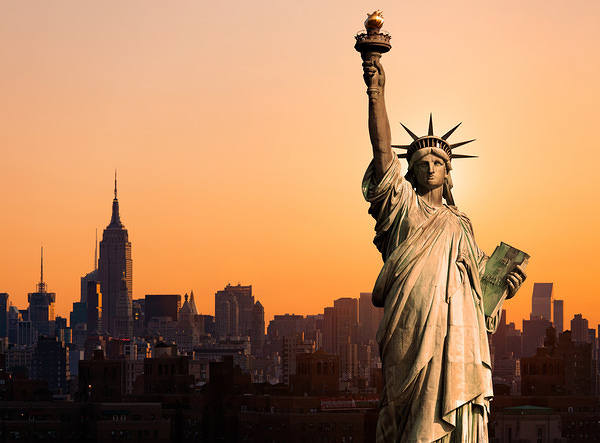 This jpeg image - Statue of Liberty Background, is available for free download