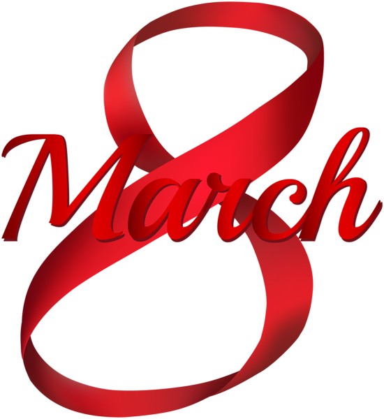 This png image - Eighth of March PNG Clip Art Image, is available for free download