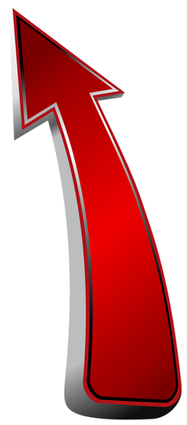 This png image - Red Up Arrow Transparent PNG Clip Art Image, is available for free download