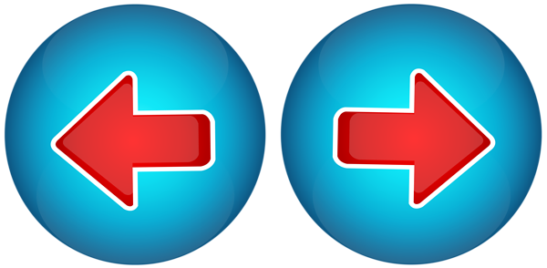 This png image - Right Left Arrows Transparent PNG Clip Art, is available for free download