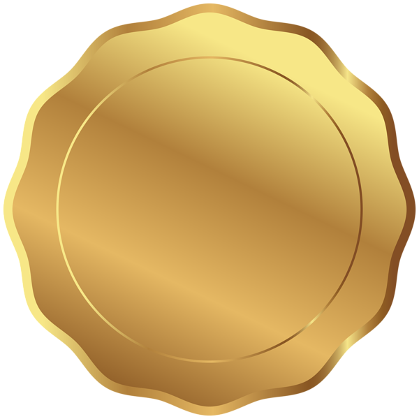 This png image - Badge Gold Transparent Image, is available for free download